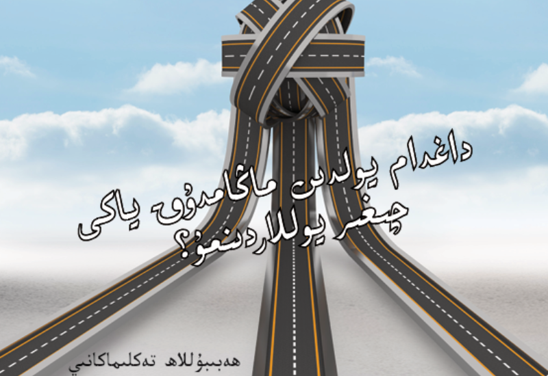داغدام يولدىن ماڭامدۇق ياكى چىغىر يوللاردىنمۇ؟